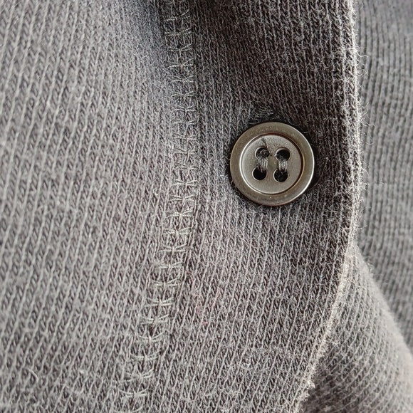 ERIKA II COLLECTION LADIES COTTON BLEND CARDIGAN W/STRIPED TRIM (RUSSIA) - Picture 14 of 17